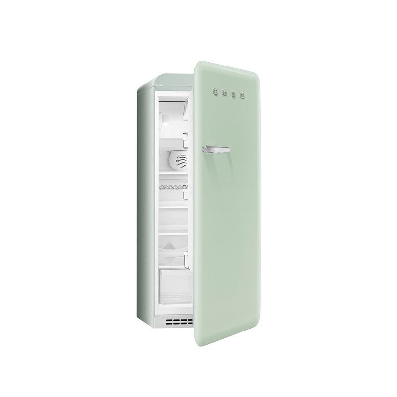 斯麦格SMEG 马卡龙系列冰箱，欧洲厨房中的经典水绿色 FAB28RV1