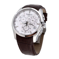 天梭TISSOT COUTURIER 库图系列三针石英机芯 男式腕表 T035.617.16.031.00