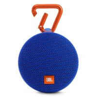 JBL CLIP2蓝牙防水音乐盒迷你音响户外便携小音箱HIFI低音通话 蓝...