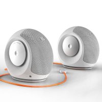 JBL Pebbles mini 音乐蜗牛立体声音箱 USB供电即插即用笔记本电脑音箱 白色 上海井仁专卖