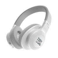 JBL E55BT头戴式无线蓝牙耳机音乐耳机便携HIFI重低音白色 上海井仁专卖