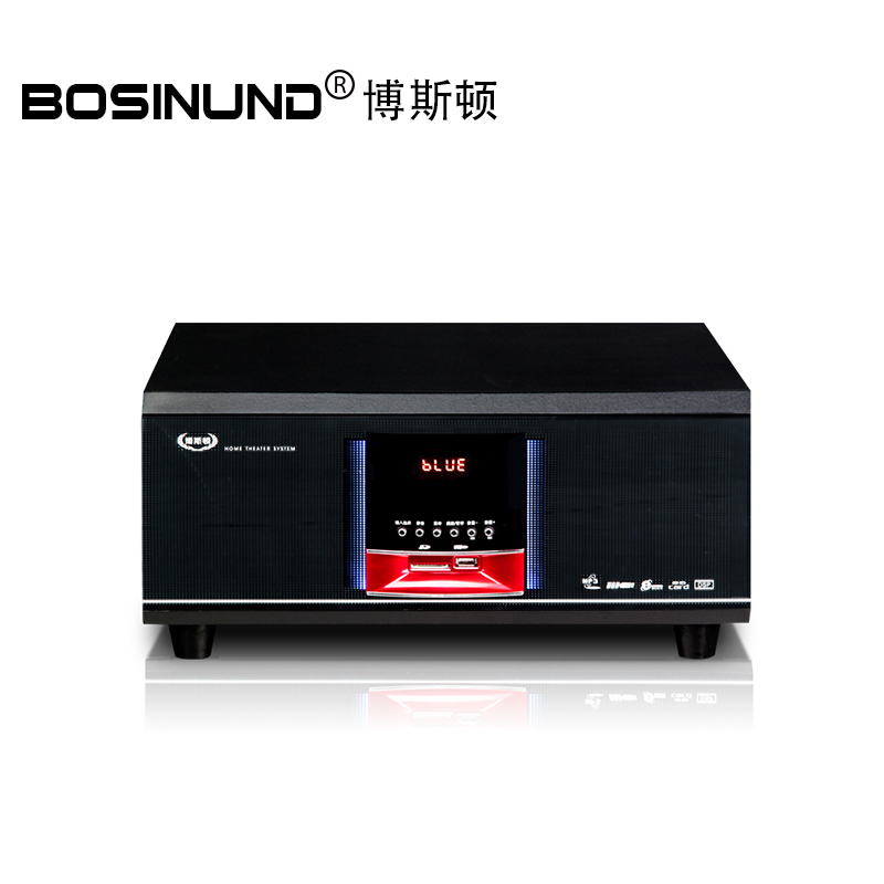 bosinund/博斯顿 W60有源8寸低音炮音箱5.1声道家庭影院客厅音响内置蓝牙功放机