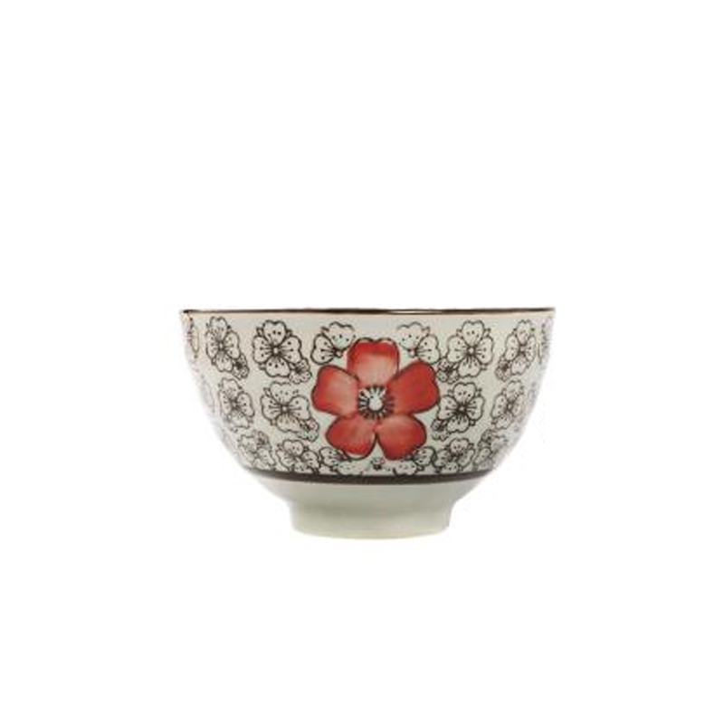 景德镇 日式釉下彩陶瓷碗餐具套装 小米饭碗 饭碗家用单个款式1