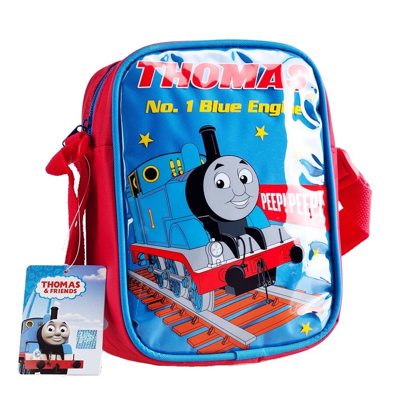 托马斯男女儿童宝宝小孩学生可爱补习单肩时尚斜挎书包背包