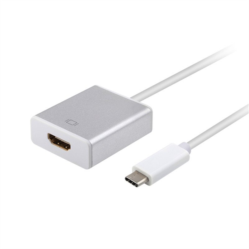 映羽 USB3.1/Type-C转HDMI转接线 12寸Macbook连接高清显示器转换线