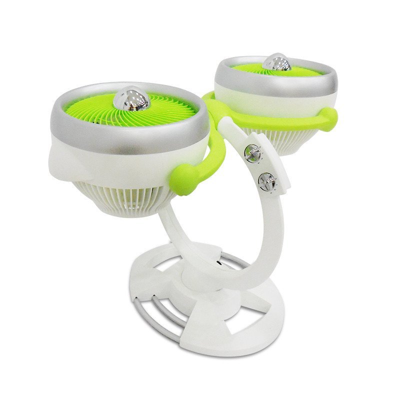 芯华电器双头扇循环扇 2头扇 多头扇 强力儿童卧室电风扇 空气循环扇 TBF-02