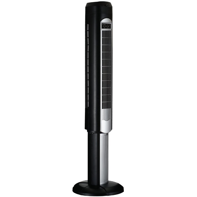 芯华塔扇 1.23米喷亚光黑配喷银超豪华高端塔扇大厦扇 STF-2004-RH遥控家用静音卧室客厅办公室电风扇空气循环扇