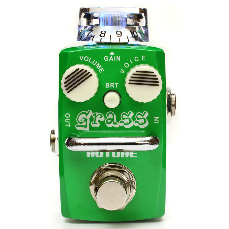 沃森乐器 正品 Hotone Grass 电吉他过载单块效果器送电源+单块线