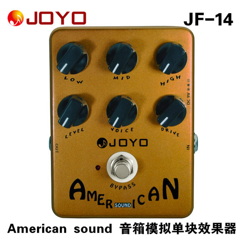 JOYO卓乐JF-14音箱模拟电吉他单块效果器American sound送电源+线