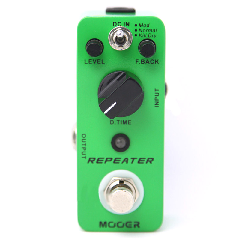 MOOER魔耳Repeater数字延迟延时Delay电吉他单块效果器 送电源+线