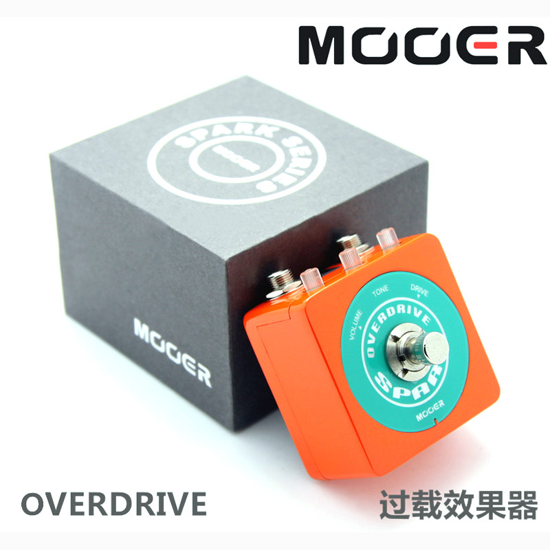 MOOER 魔耳 SPARK Overdrive SOD1电吉他过载单块效果器送电源+线