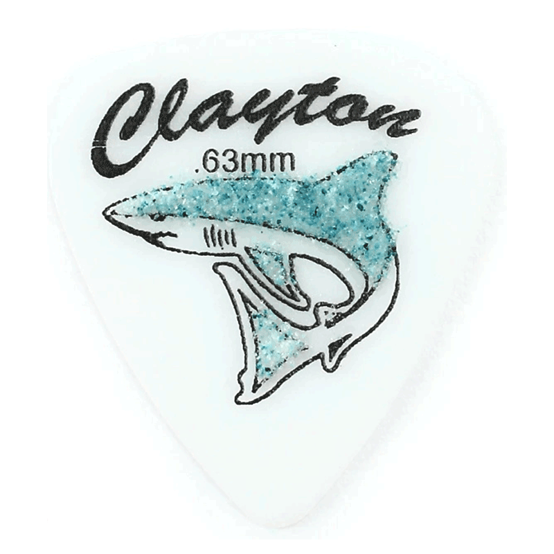 沃森乐器 美产Clayton Sand Shark砂鲨防滑颗粒电木吉他拨片