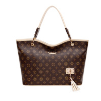 特斯黛女包时尚女士包包单肩包 女斜挎包复古大包手提包新款子母包V003