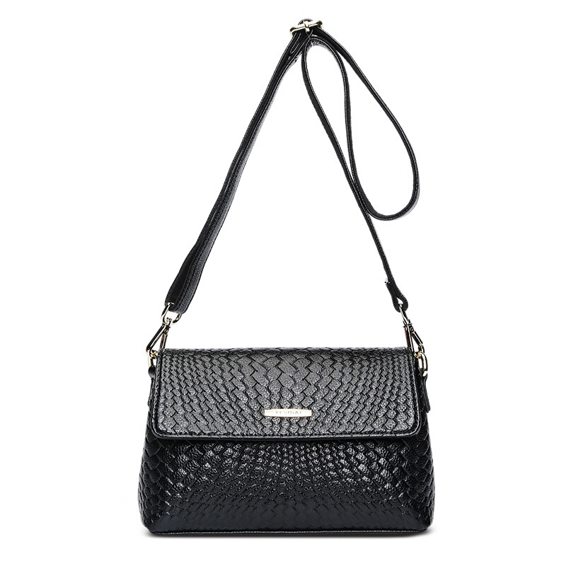 特斯黛女包新款纹单肩包2019新款斜跨小包包女单肩包春夏新款编织纹单肩包斜跨小包包女斜挎包090