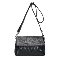 特斯黛女包新款纹单肩包2019新款斜跨小包包女单肩包春夏新款编织纹单肩包斜跨小包包女斜挎包090