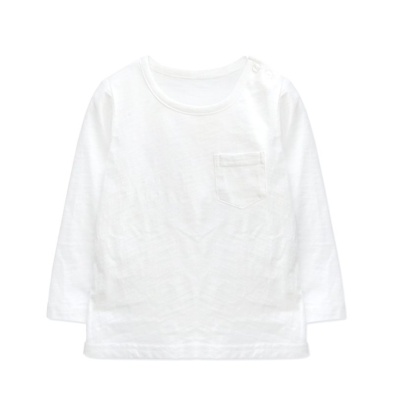 男女童春季新品T恤长袖圆领居家休闲服1-5岁80-120cm