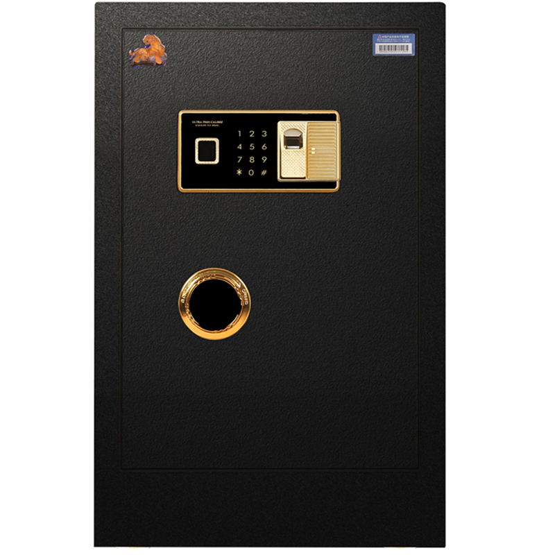 虎牌指纹密码BGX-M/D-60Z保险柜办公60厘米高保险箱家用可入墙金刚黑