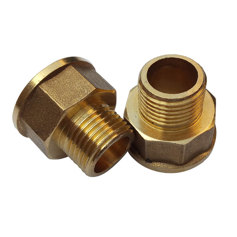 帮客材配 安居士 铜变径直接 1寸变6分内外牙直接 8.2元/个 满10个免邮