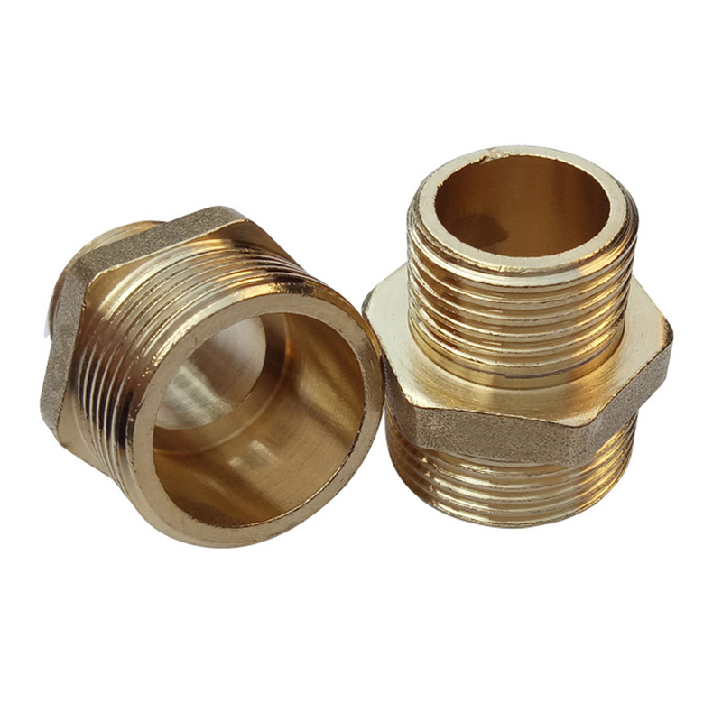 帮客材配 安居士 铜变径直接 1寸变6分外牙直接 8.9元/个 满10个免邮