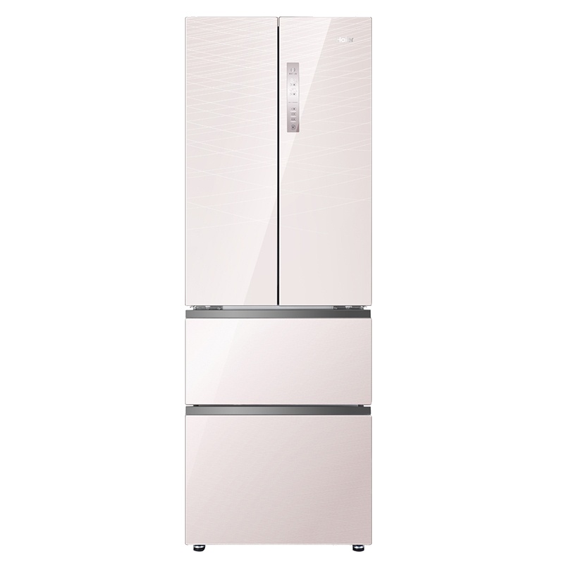 Haier/海尔 BCD-335WDECU1 法式多门家用无霜 彩晶变频四开门冰箱