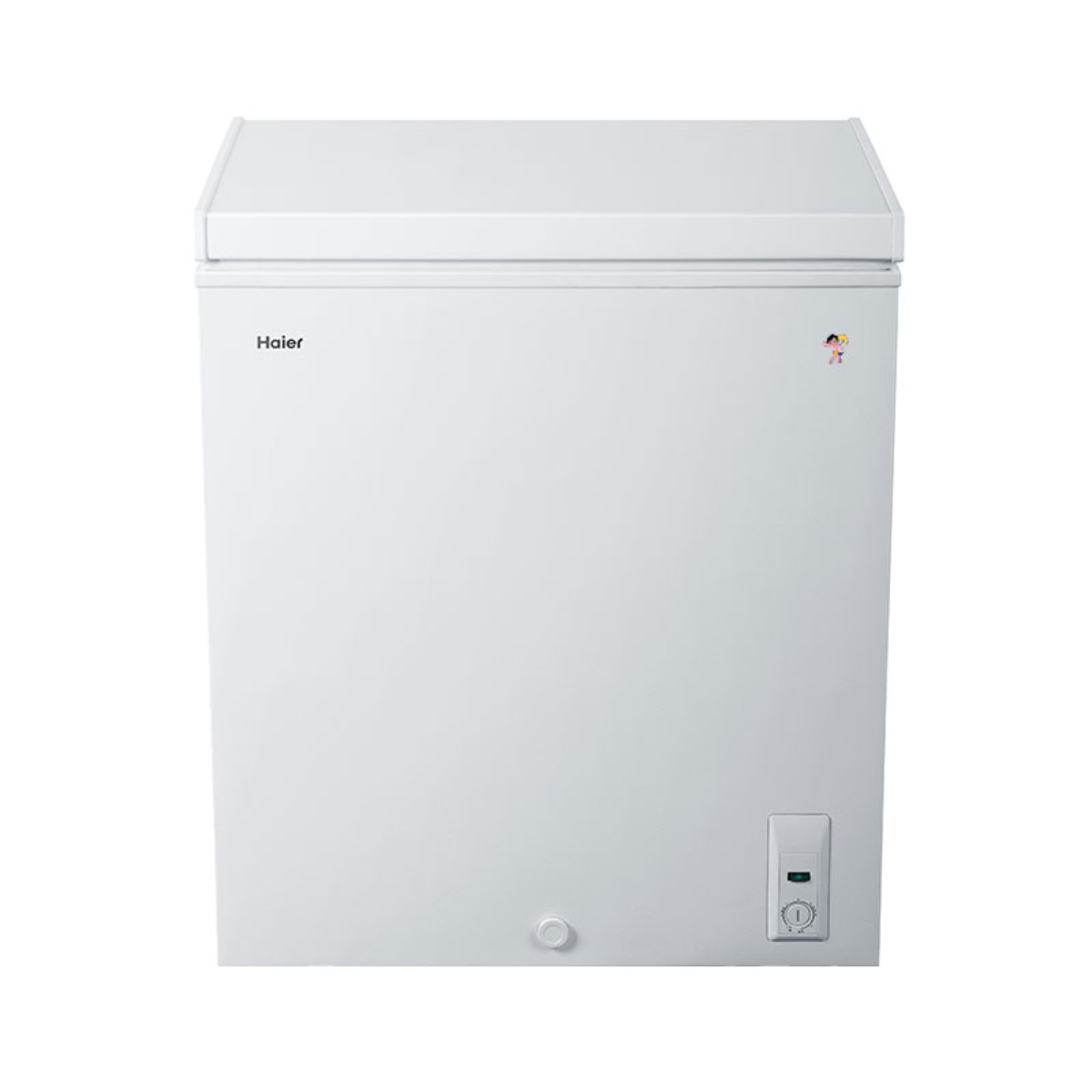 海尔(Haier) 冷柜BC/BD-102HT 102升家用小冰柜冷柜/大冷冻/冷藏冷冻省电 冰柜