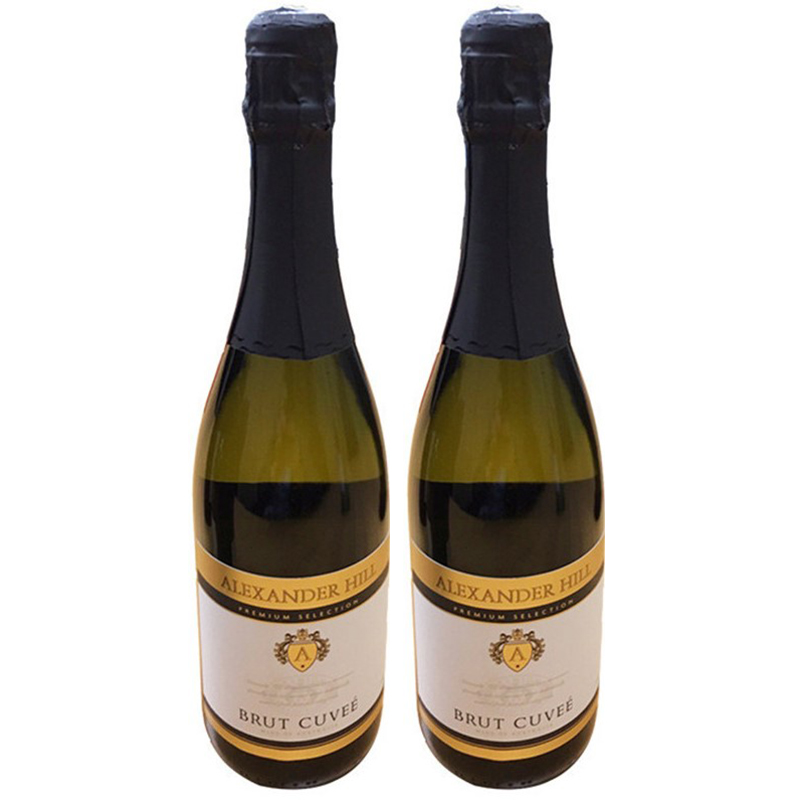 澳洲直邮 2瓶价 alexander亚历山大 香槟酒 香槟 葡萄酒 750ml瓶装 9.