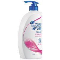 海飞丝去屑洗发露丝质柔滑型750ML*2(新老包装随机发放)