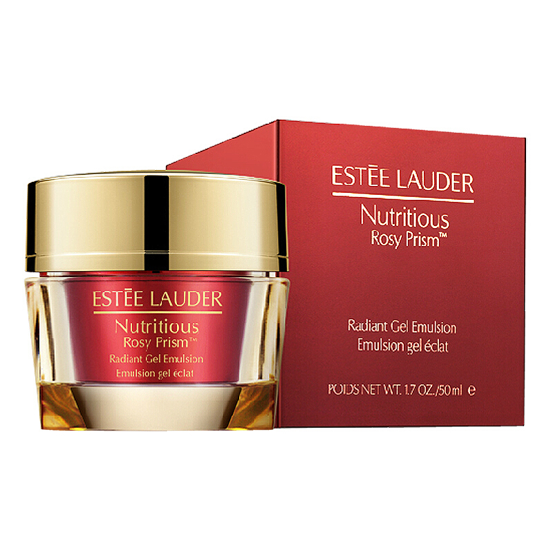 Estee Lauder雅诗兰黛红石榴系列 鲜养焕亮女士凝霜/凝露嗜哩 50ml 光滑润泽 美国进口 各种肤质