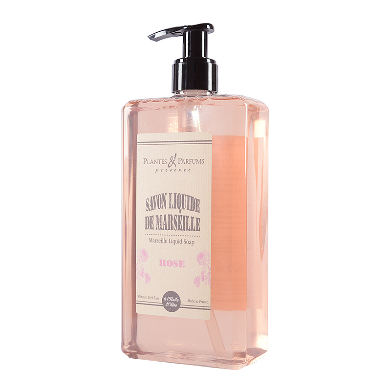 PLANTES et PARFUMS provence 法国PPP蓓莉蓓芳玫瑰橄榄油马赛皂液沐浴露 各种肤质 成人