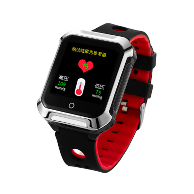 柯喜星KeHeesung智能手表 老人手表 防水 防尘 听戏曲 GPS多重定位 超长待机 大音量 大字体 快捷拨号 语音报时 心率血压 黑色