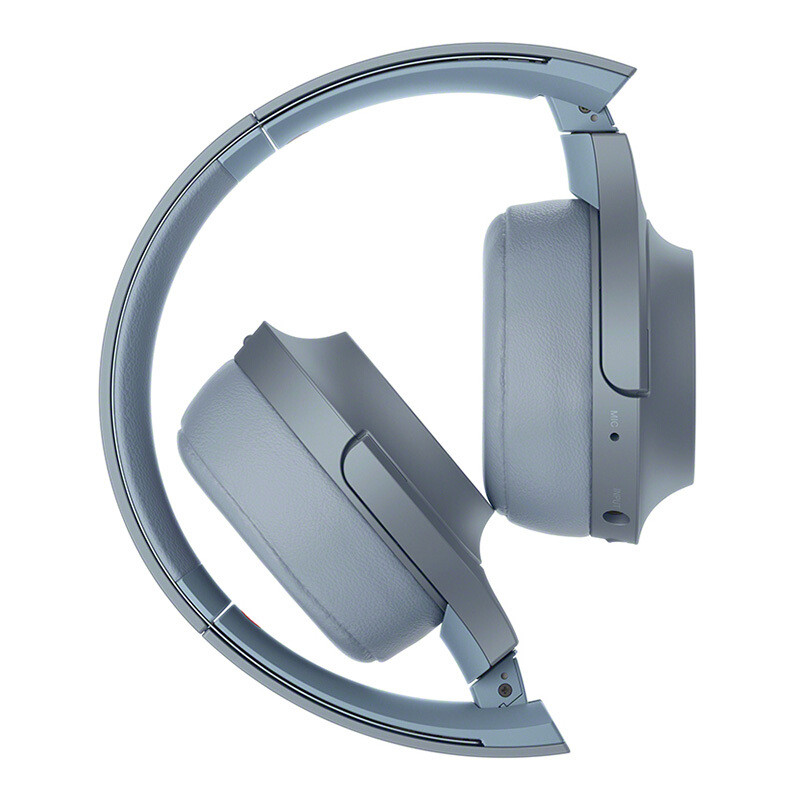 索尼(SONY)WH-H800蓝牙无线耳机头戴式Hi-Res立体声耳机游戏耳机手机耳机 月光蓝