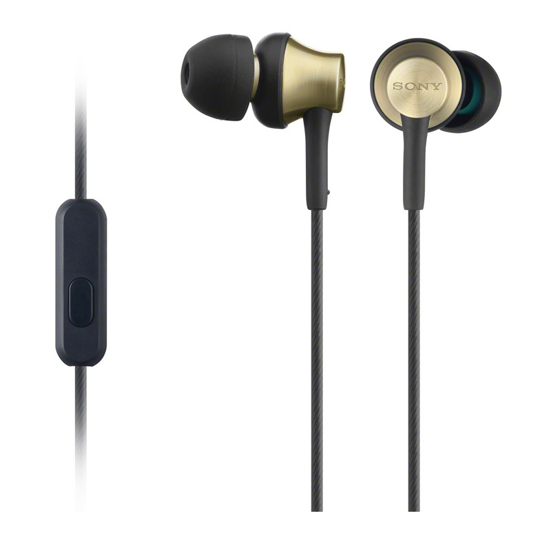 Sony/索尼 MDR-EX650AP动圈 耳塞式/入耳式通话耳机 铜褐色
