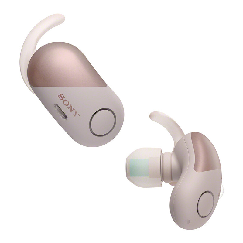 Sony/索尼 WF-SP700N 全无线 降噪防水运动耳机 粉色