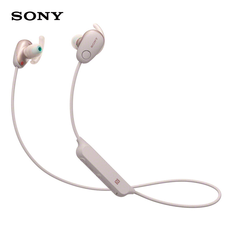 Sony/索尼 WI-SP600N 降噪无线蓝牙运动耳机 粉色