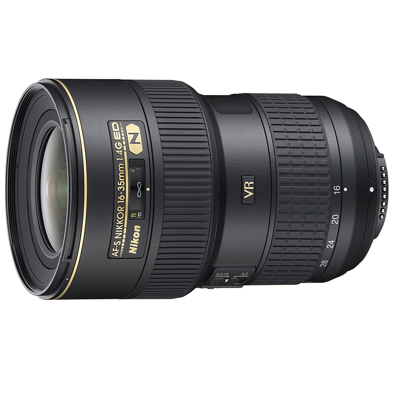 尼康(Nikon) 尼克尔AF-S 16-35mm f/4G ED VR 防抖镜头 单反相机全画幅广角镜头