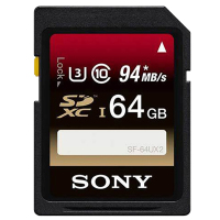 索尼（SONY）SF-64UX2 64G 94MB/s SDXC UHS-I存储卡 64G高速SD卡 支持4K视频记录