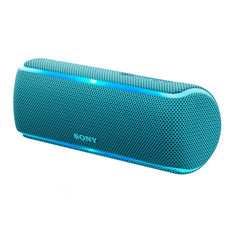 Sony/索尼 SRS-XB21 无线蓝牙音箱重低音炮迷你便携式户外防水小音响 XB20升级版 蓝色
