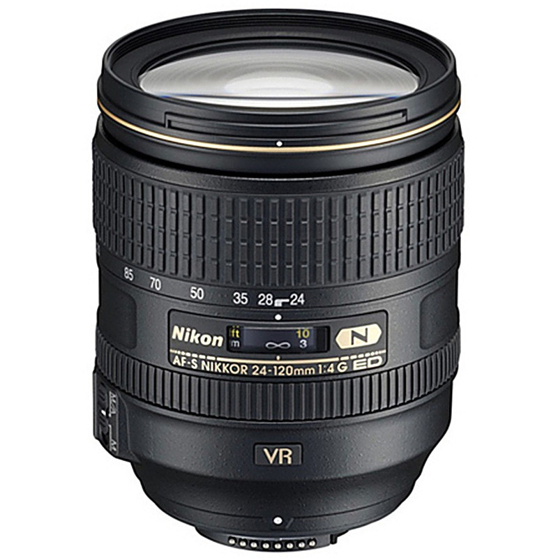 尼康(Nikon) AF-S VR 24-120mm f/4G标准变焦防抖镜头 拆机镜头 单反相机镜头