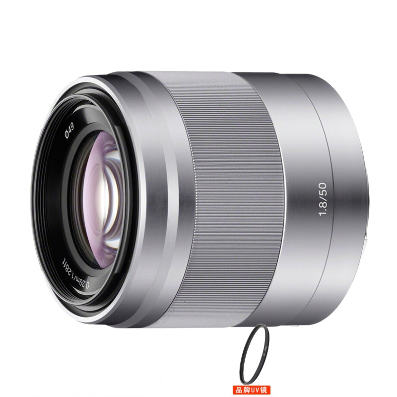 索尼（SONY）微单E口定焦镜头 E50mmF1.8 APS-C画幅人像镜头