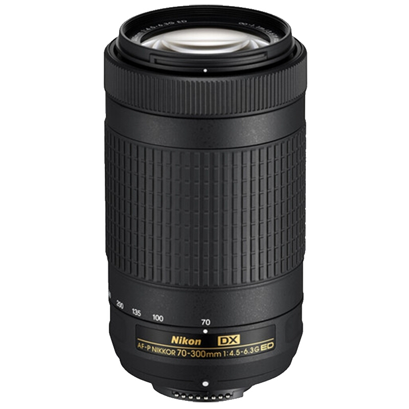尼康(Nikon)AF-P DX 尼克尔 70-300mm f/4.5-6.3G ED 远摄变焦镜头 尼康相机镜头