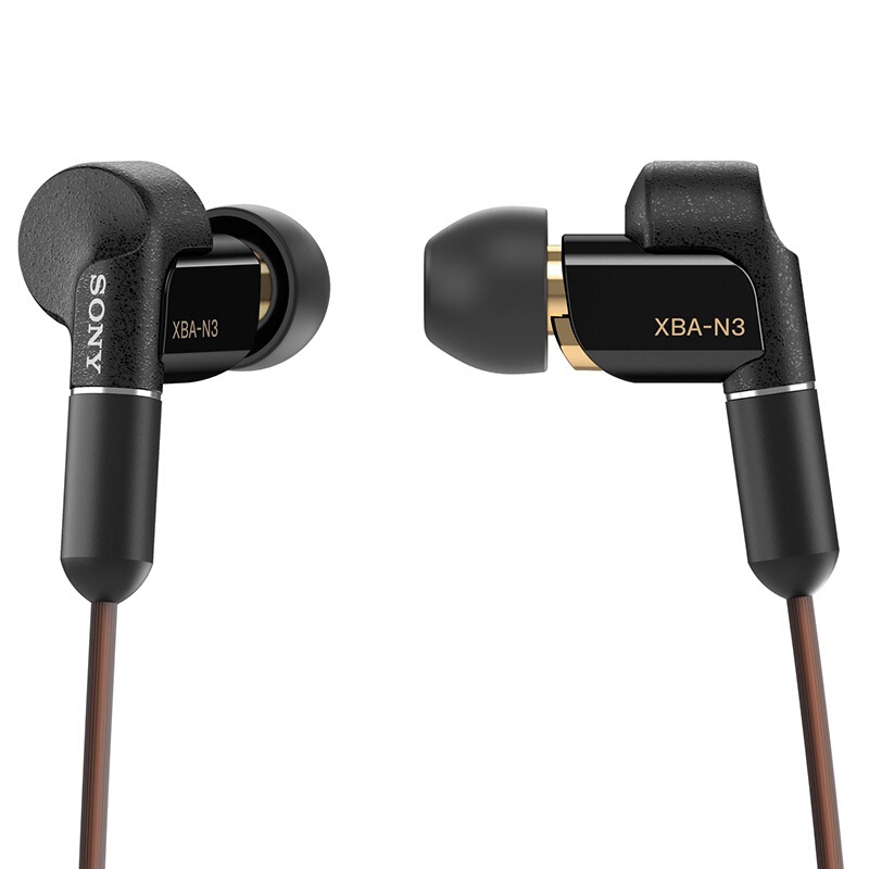 索尼（SONY) XBA-N3AP 立体声耳机 高灵敏度趋动 防缠绕 圈铁混合式驱动单元 Hifi耳机 手机通话耳机