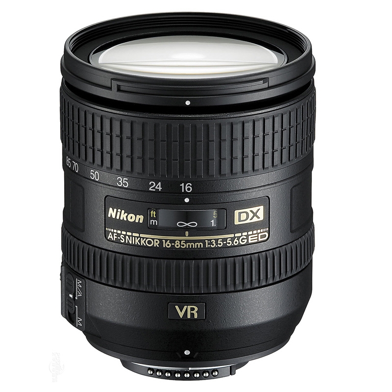 尼康(Nikon) AF-S 16-85mm f/3.5-5.6G ED VR标准变焦镜头 尼康单反相机镜头