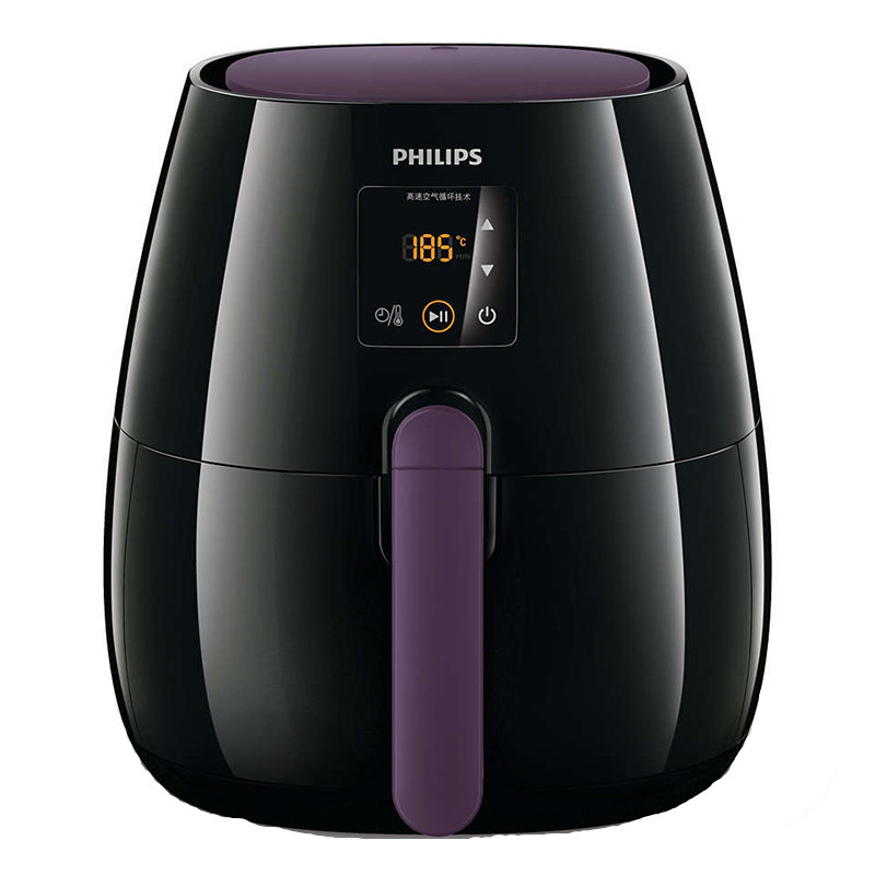 飞利浦(Philips) 低脂肪真空无油空气炸锅电炸锅HD9232/30 黑色