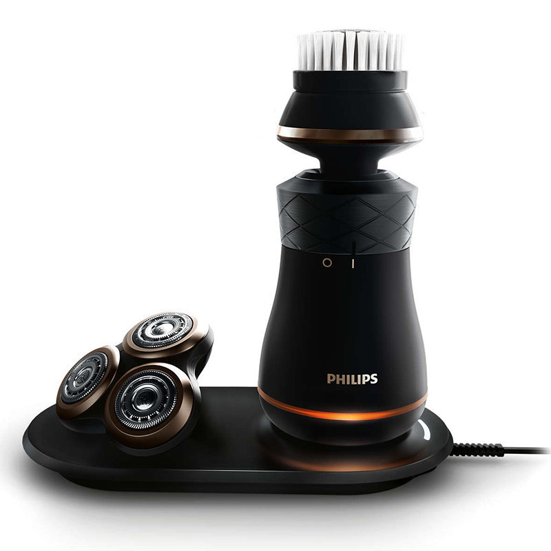 飞利浦 (Philips) S8860/62复古多功能电动剃须刀 全身水洗礼盒装无线感应充电式刮胡刀