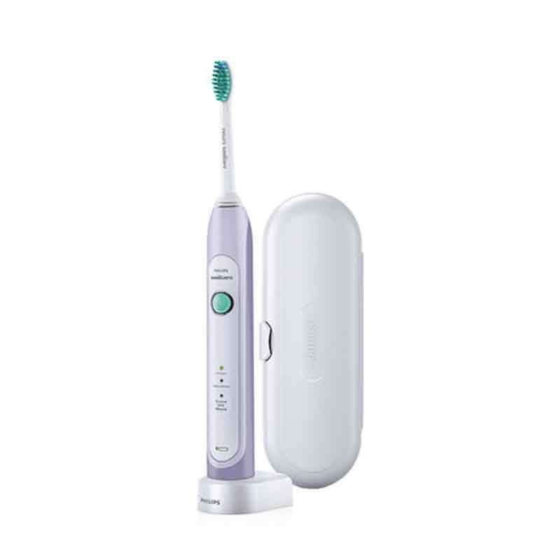 飞利浦(Philips) 电动牙刷 HX6721 充电式自动声波震动牙刷健康净白型