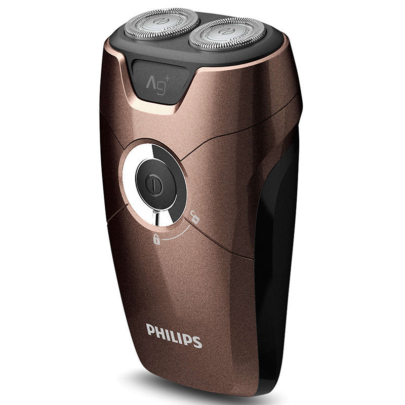 飞利浦（PHILIPS） 电动剃须刀 S210/12 双刀头刮胡刀 非充电式胡须刀S205升级版