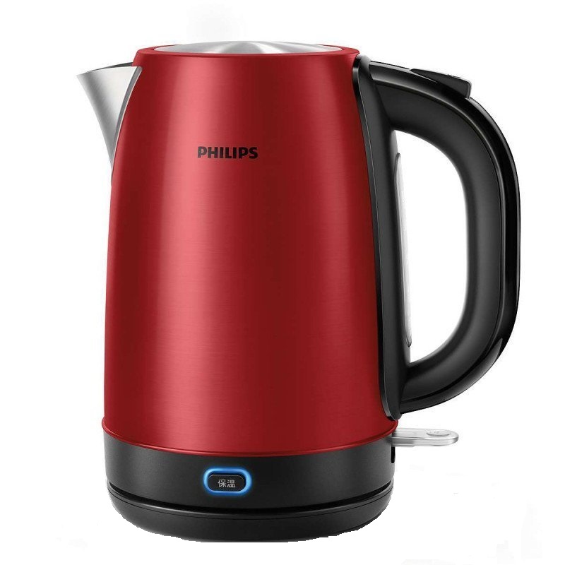 飞利浦（PHILIPS） 电水壶 HD9331/60 保温家用烧水壶 304食品级不锈钢双层
