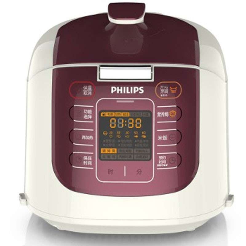 飞利浦(Philips) HD2033 电压力煲 电饭煲 灵敏操作面板 5L 大容量