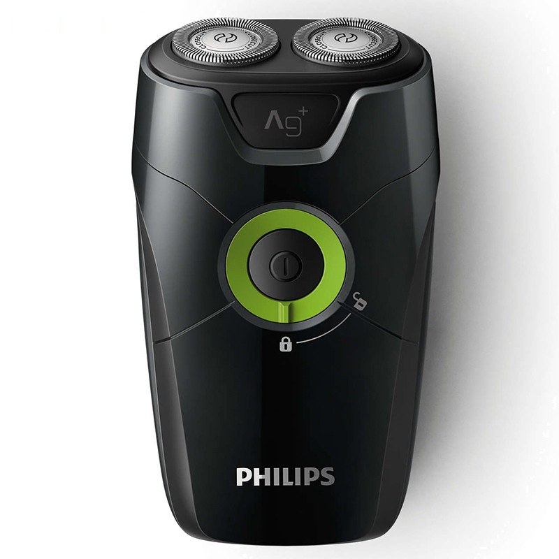 飞利浦（PHILIPS）电动剃须刀S205 便携非充电男士刮胡刀 胡须刀 430分钟强续航 双刀头 无水洗