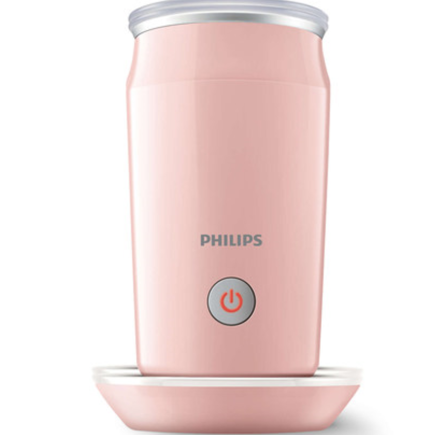 飞利浦（PHILIPS）奶泡机CA6500/31 全自动咖啡奶泡器 多功能合一 粉色